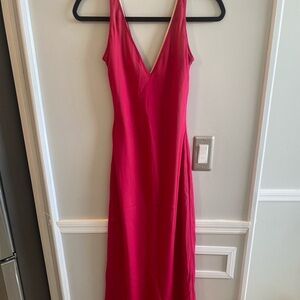Banana Republic fuchsia dress